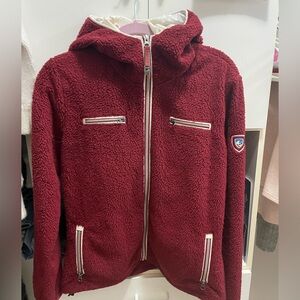 KUHL fleece jacket.